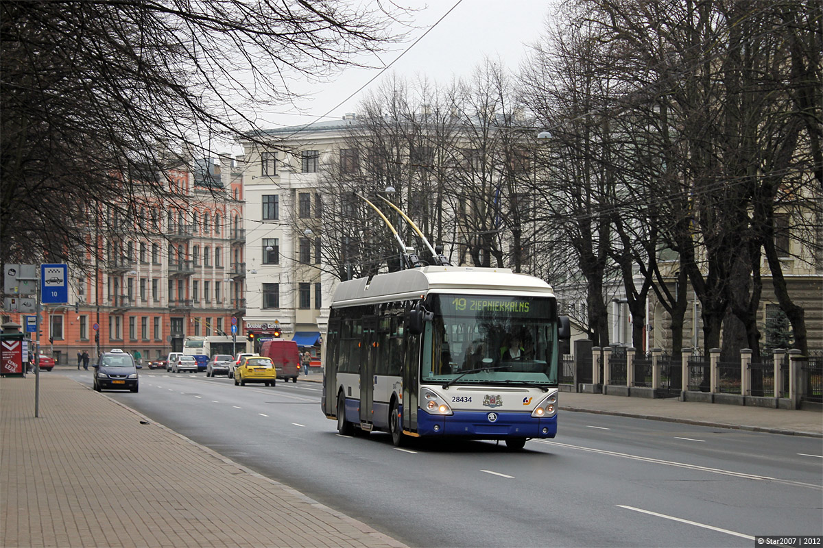 Riga, Škoda 24Tr Irisbus Citelis # 28434 Riga, Škoda 24Tr Irisbus Citelis # 28434