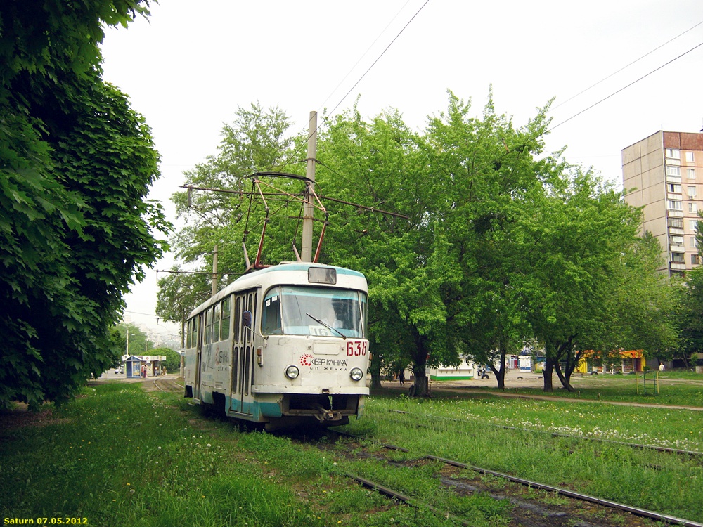 Харьков, Tatra T3SU № 638