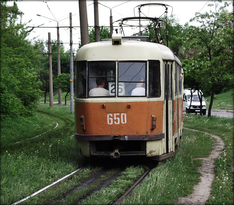 Харьков, Tatra T3SU № 650