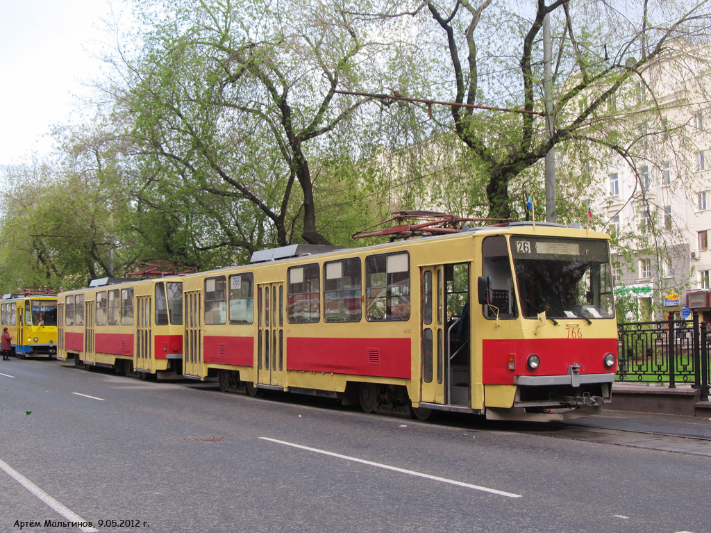 Екатеринбург, Tatra T6B5SU № 766