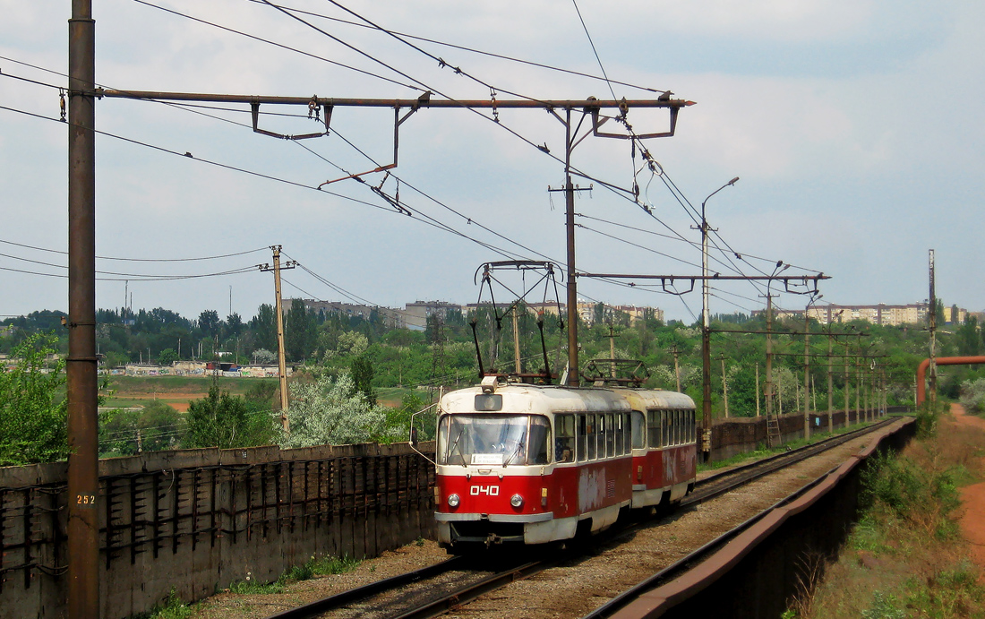 Кривой Рог, Tatra T3SU № 040