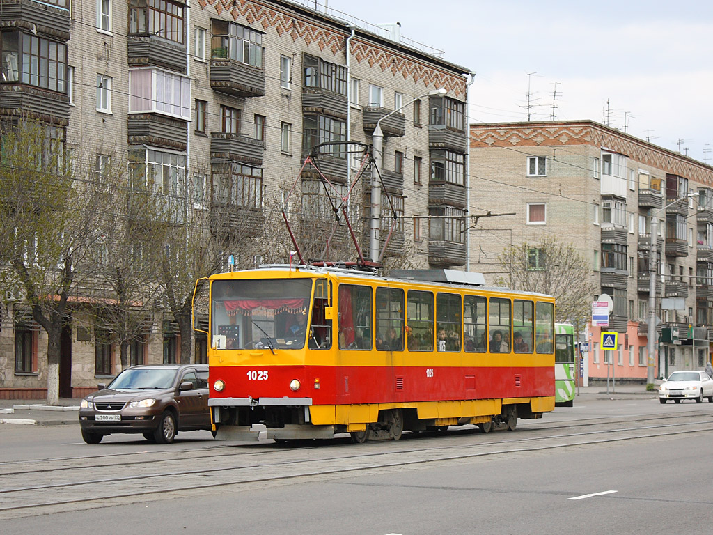 Barnaul, Tatra T6B5SU № 1025