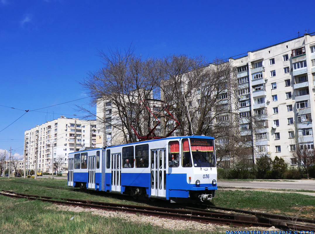 Евпатория, Tatra KT4SU № 036