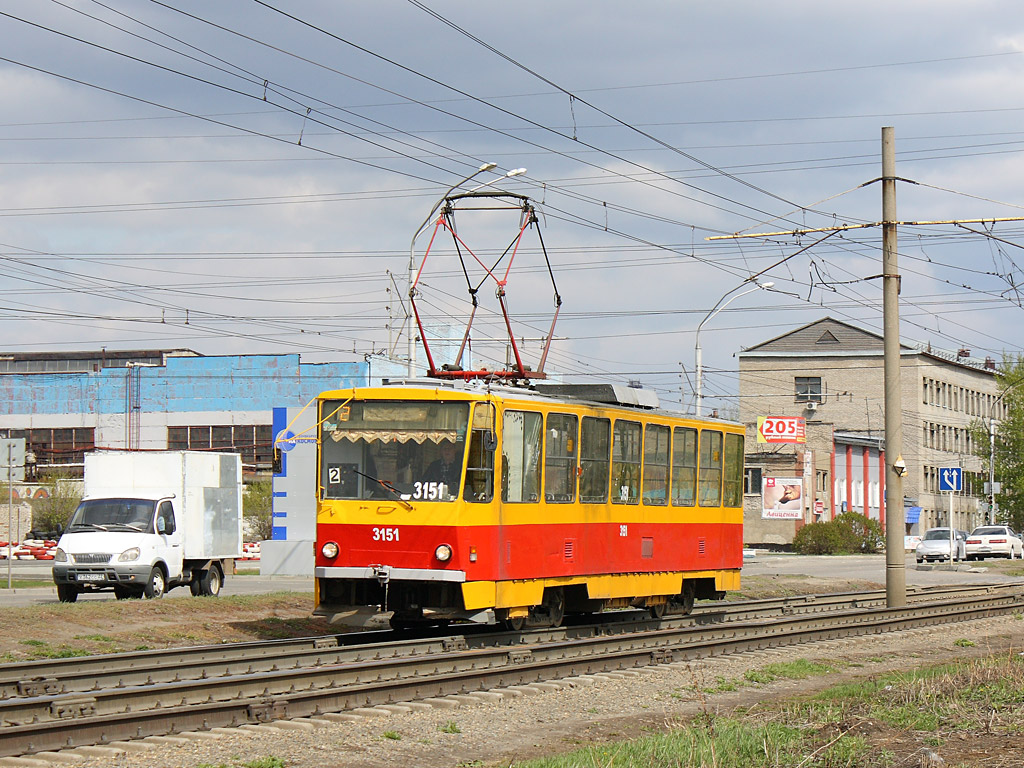 Barnaul, Tatra T6B5SU № 3151