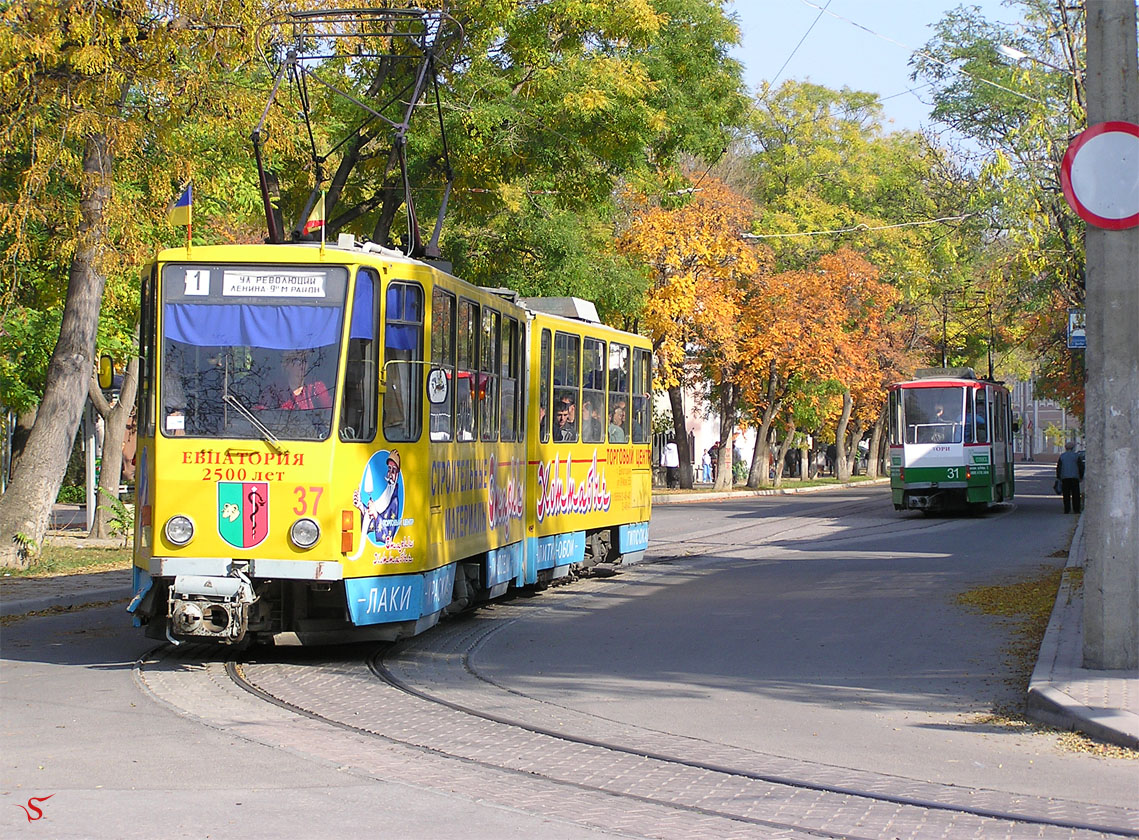 Евпатория, Tatra KT4SU № 37