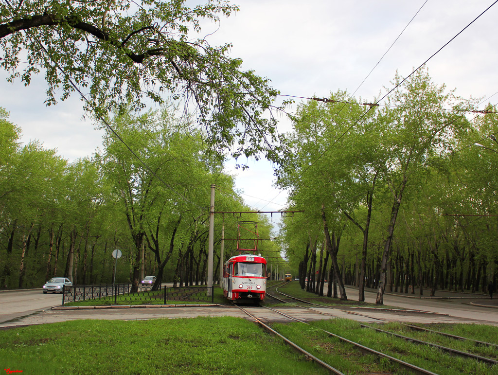 Екатеринбург, Tatra T3SU № 219