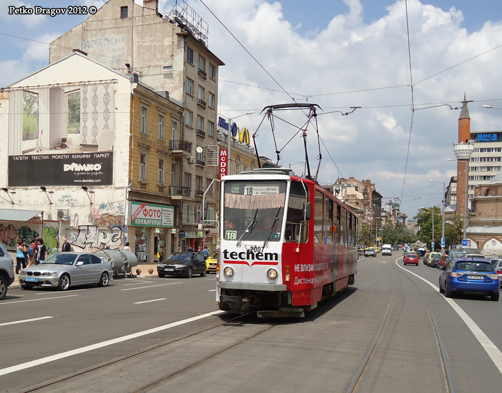 София, Tatra T6A2B № 2007