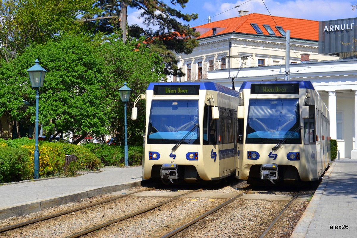 Вена, Bombardier 400 № 413; Вена — Интерурбан Wiener Lokalbahnen