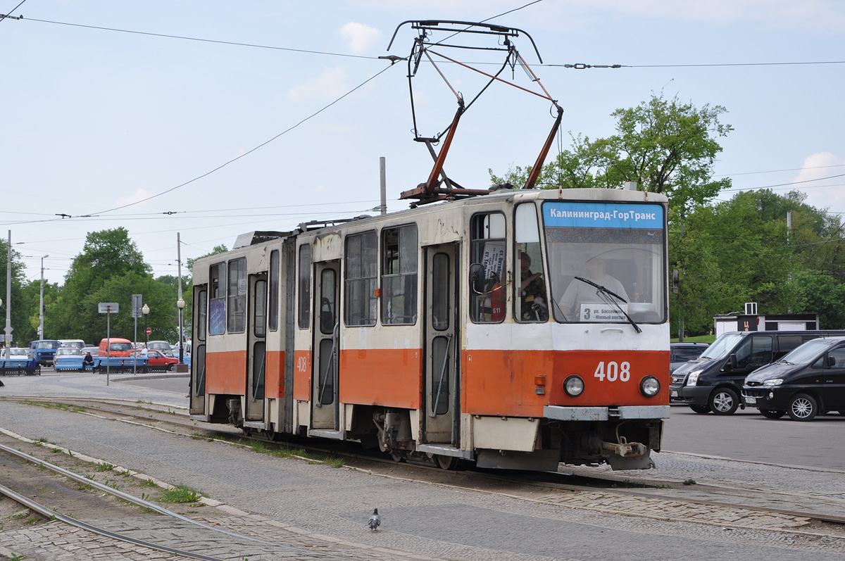 Калининград, Tatra KT4SU № 408