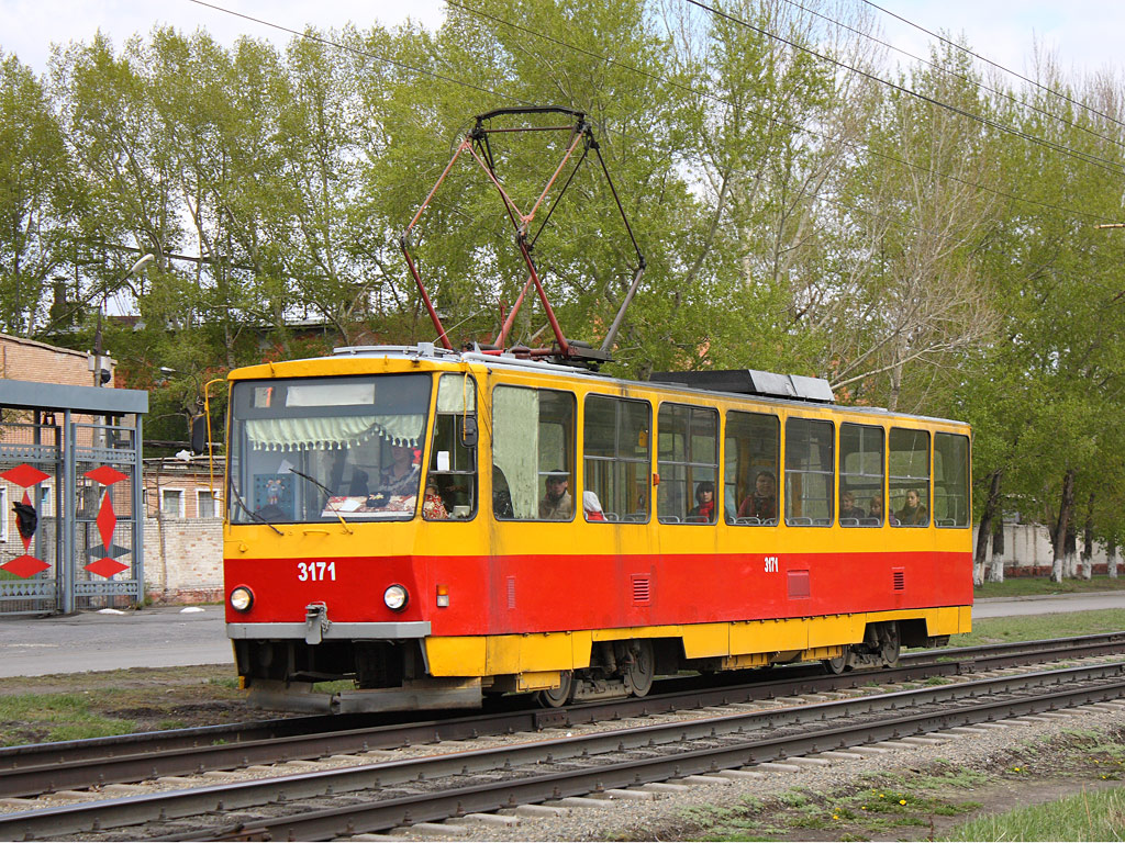 Барнаул, Tatra T6B5SU № 3171