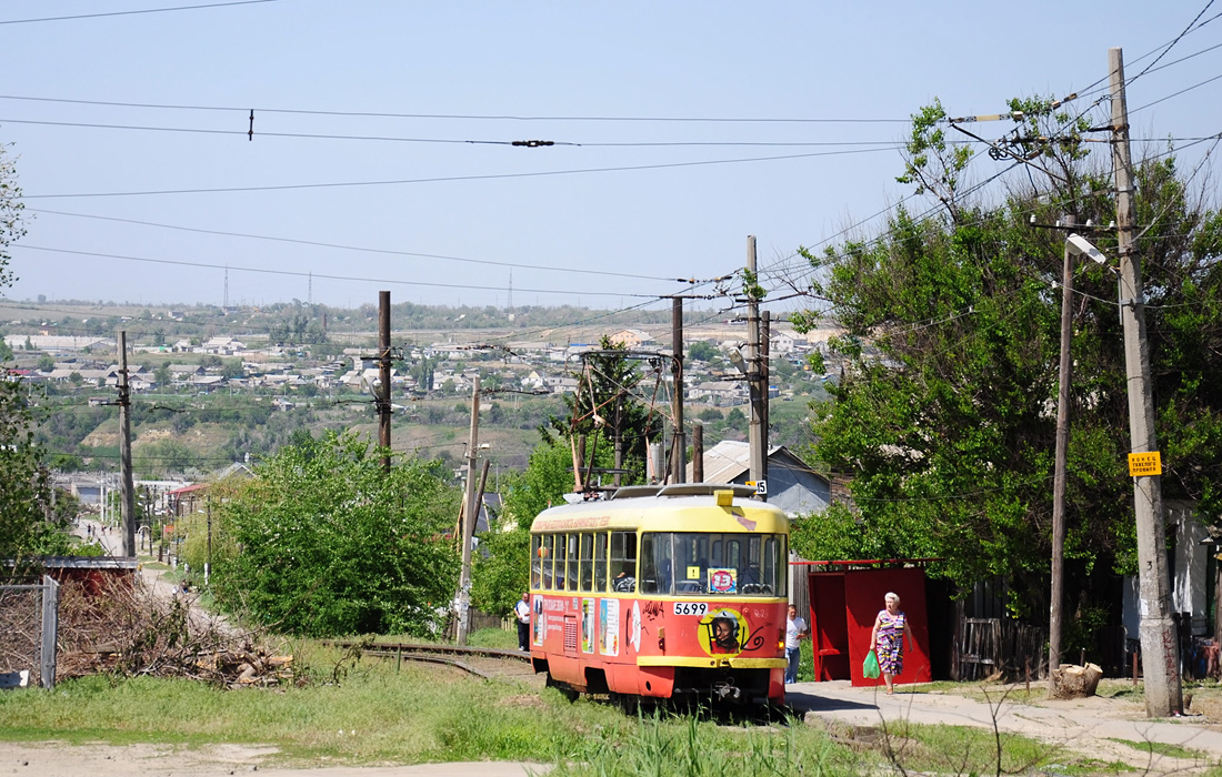 Волгоград, Tatra T3SU № 5699
