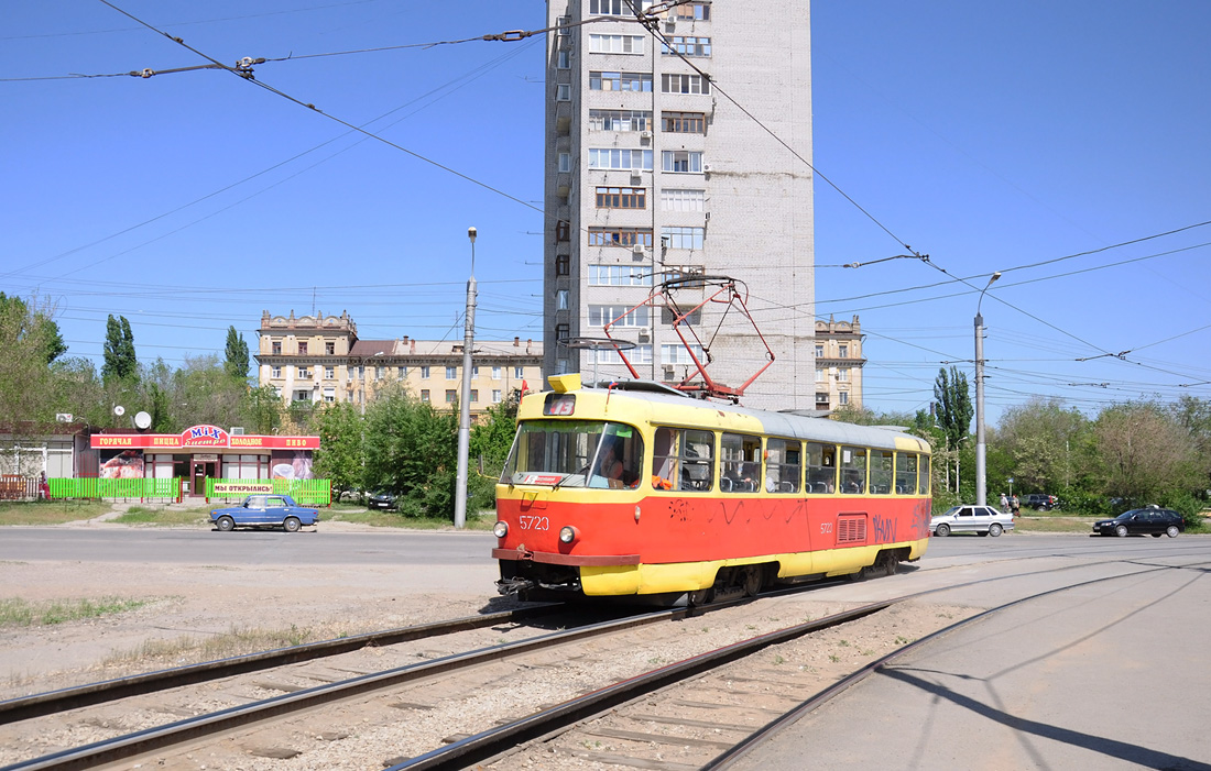 Волгоград, Tatra T3SU № 5723