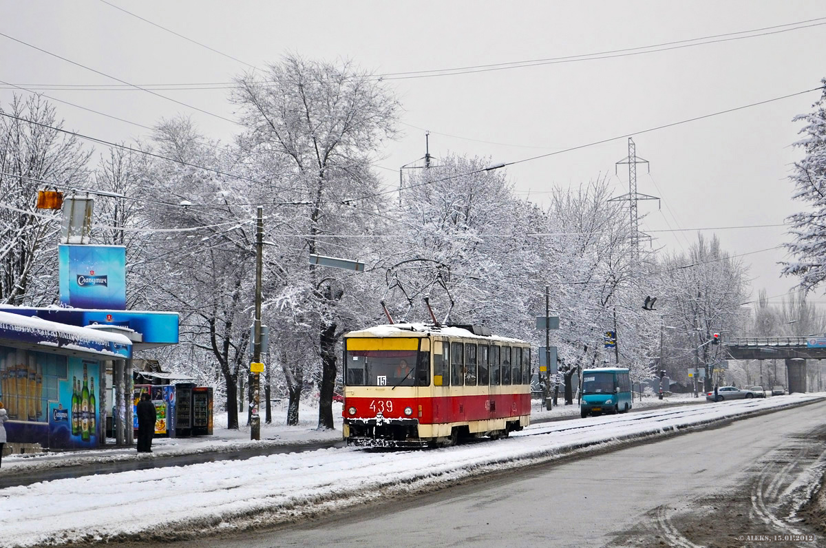 Запорожье, Tatra T6B5SU № 439