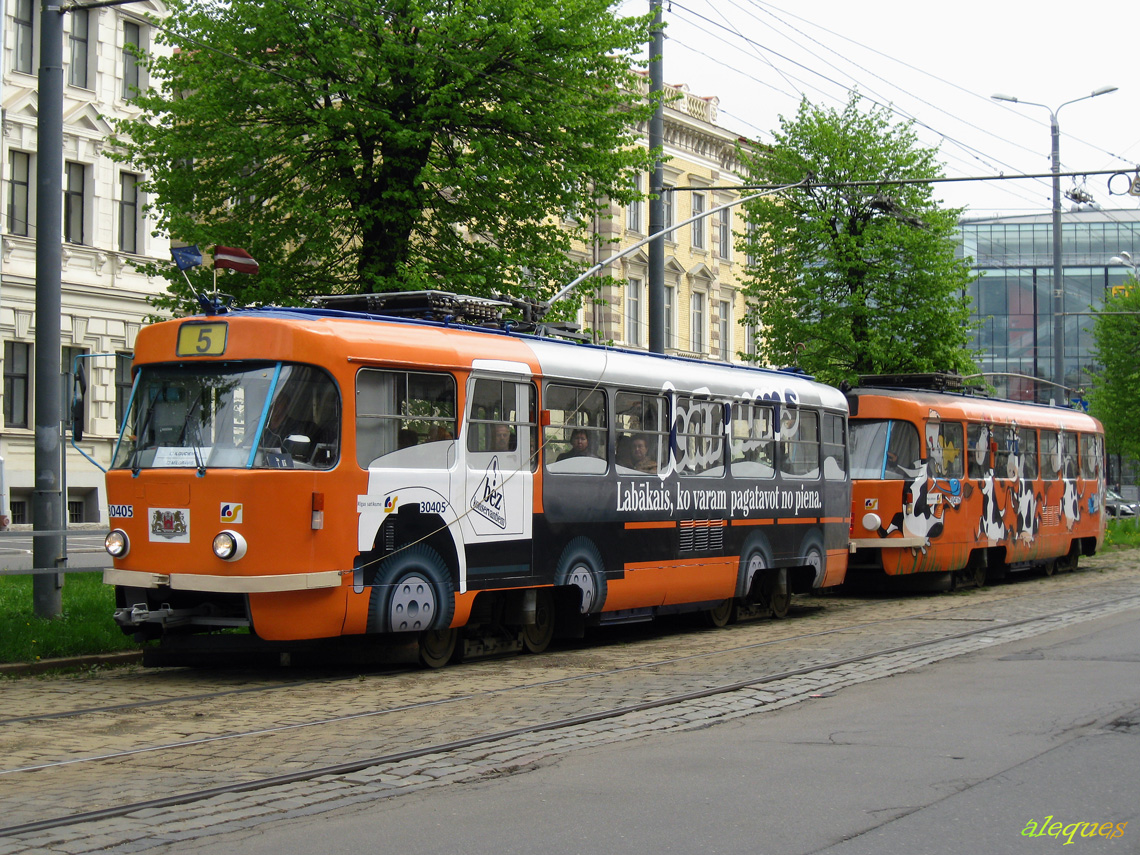 Рига, Tatra T3A № 30405