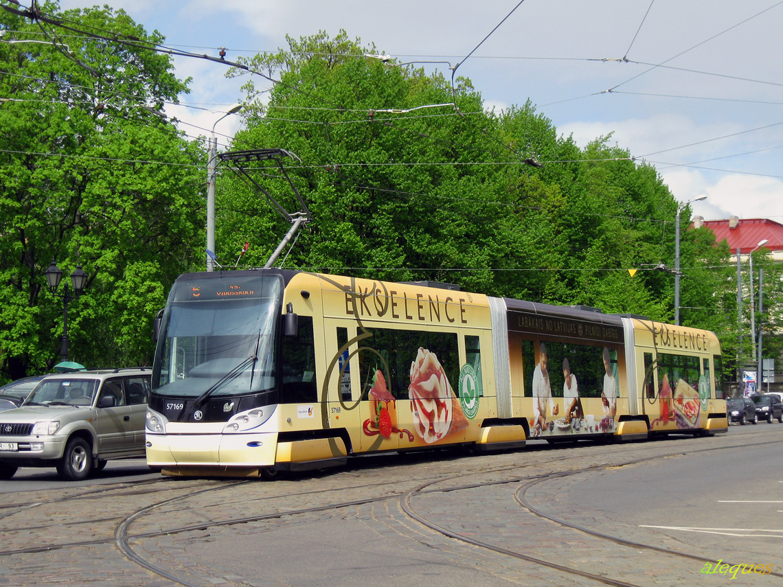 Рига, Škoda 15T ForCity Alfa Riga № 57169