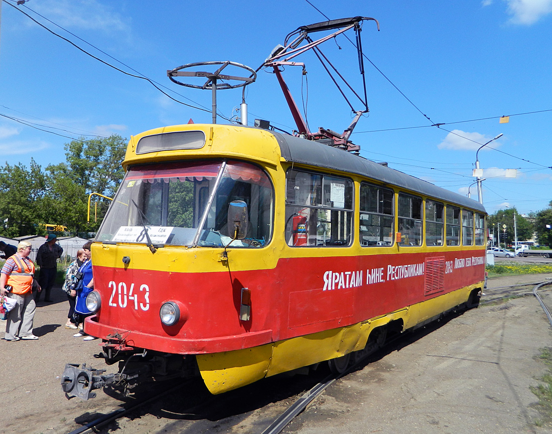 Уфа, Tatra T3D № 2043