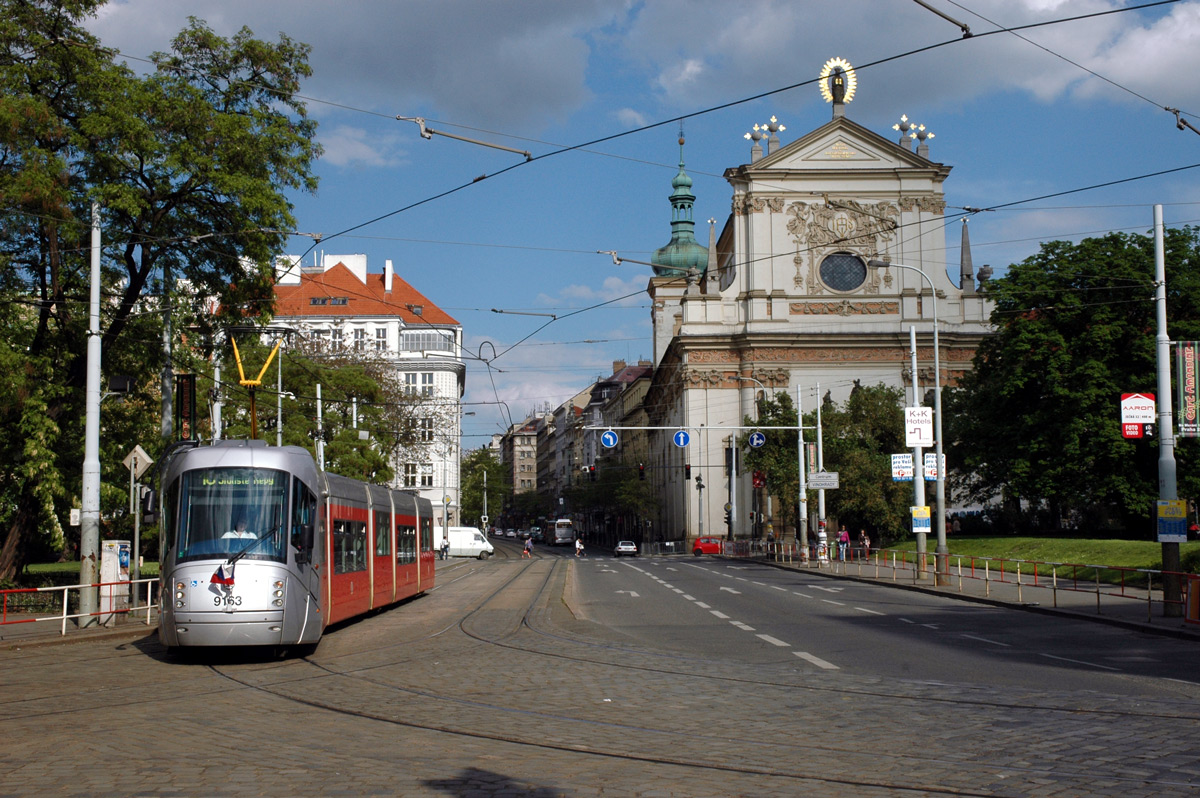 Прага, Škoda 14T Elektra № 9163
