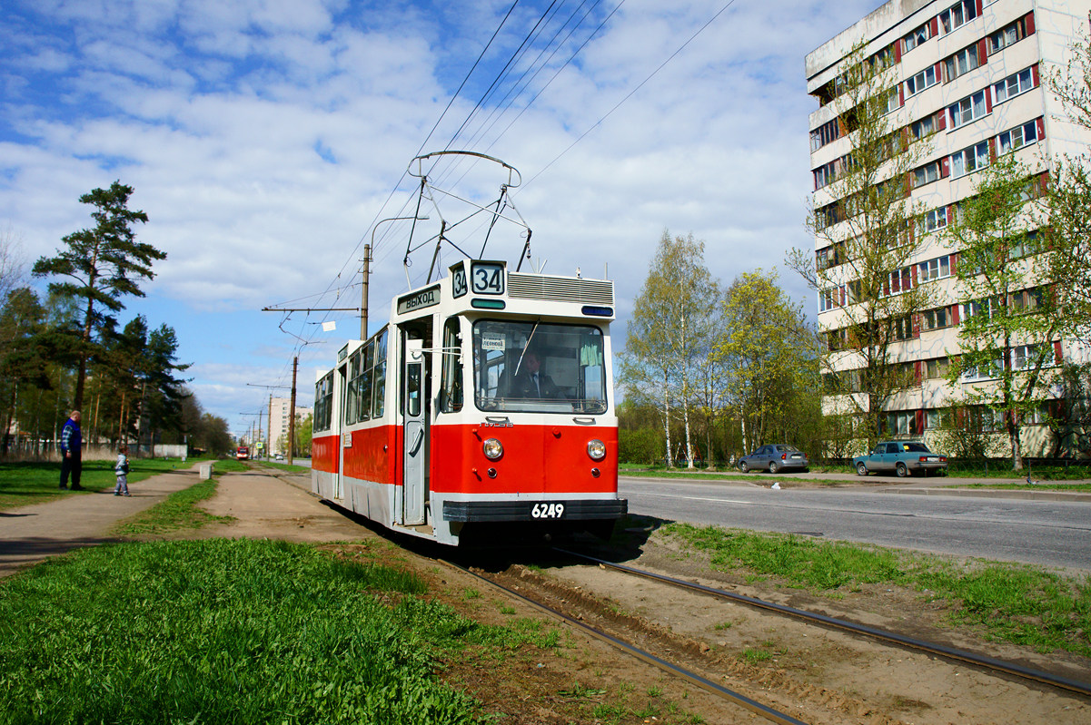 Санкт-Петербург, ЛМ-68 № 6249; Санкт-Петербург — Заказная поездка на ЛМ-68 в Стрельну и Сосновую поляну 13.05.2012