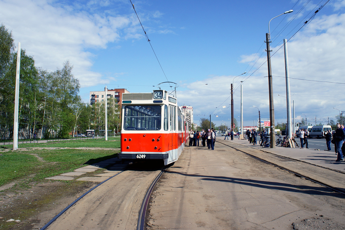 Санкт-Петербург, ЛМ-68 № 6249; Санкт-Петербург — Заказная поездка на ЛМ-68 в Стрельну и Сосновую поляну 13.05.2012