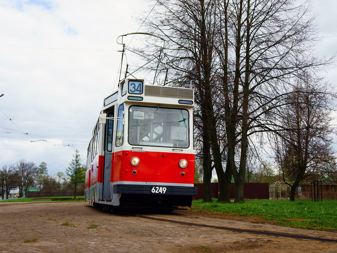 Санкт-Петербург, ЛМ-68 № 6249; Санкт-Петербург — Заказная поездка на ЛМ-68 в Стрельну и Сосновую поляну 13.05.2012