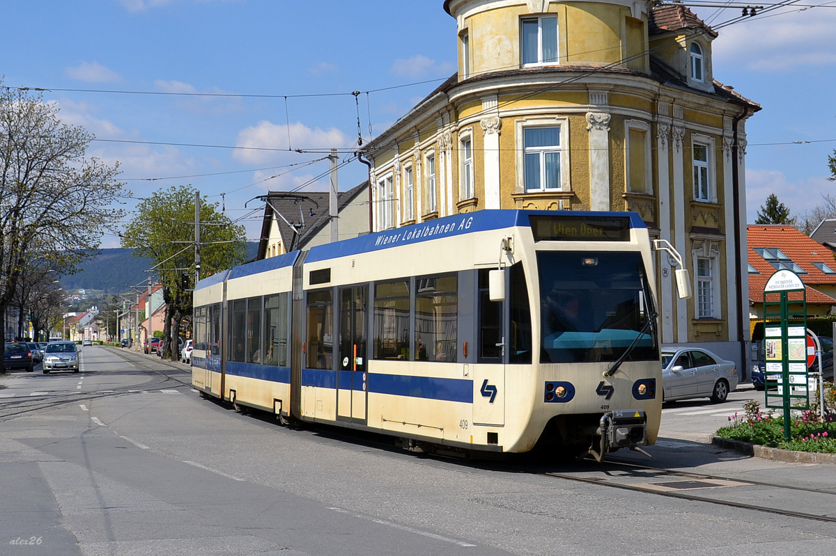 Вена, Bombardier 400 № 409; Вена — Интерурбан Wiener Lokalbahnen