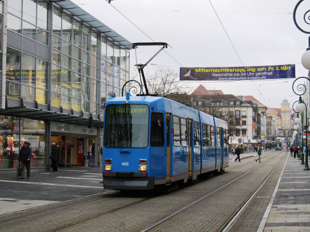 Кассель, Duewag N8C № 405 Кассель, Duewag N8C № 405