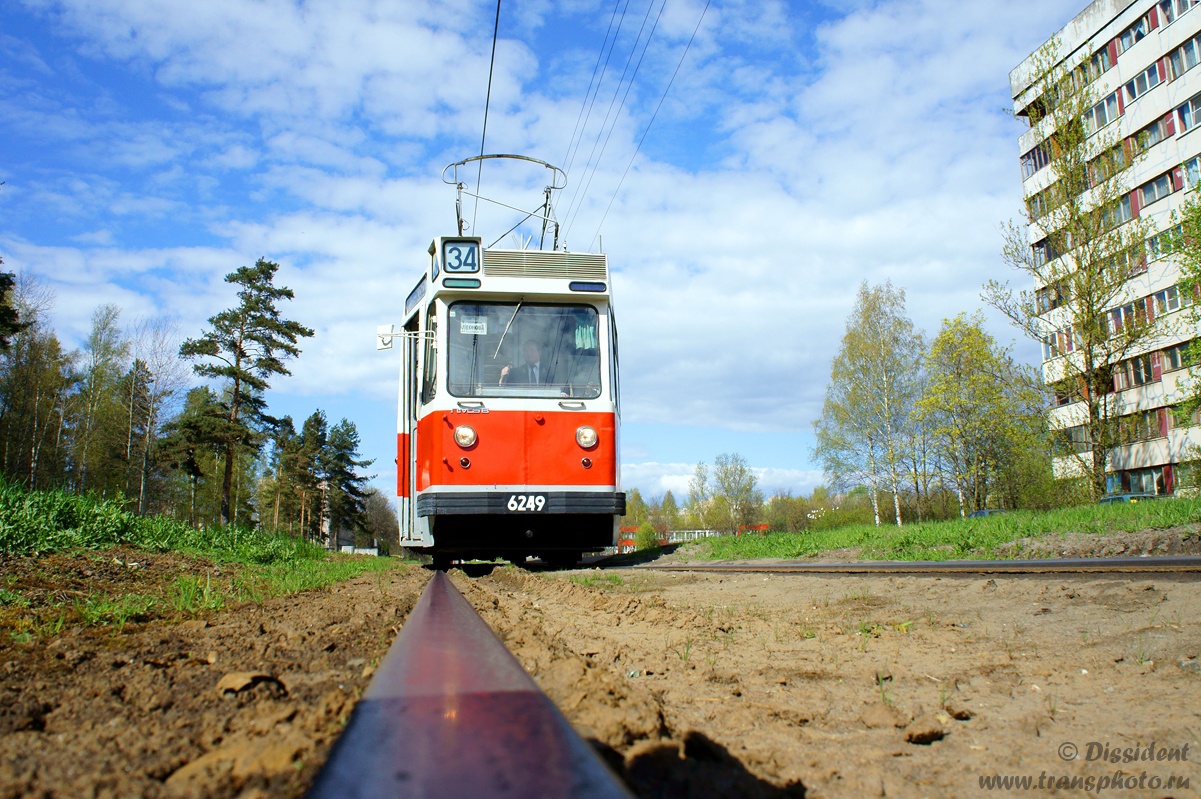 Санкт-Петербург, ЛМ-68 № 6249; Санкт-Петербург — Заказная поездка на ЛМ-68 в Стрельну и Сосновую поляну 13.05.2012