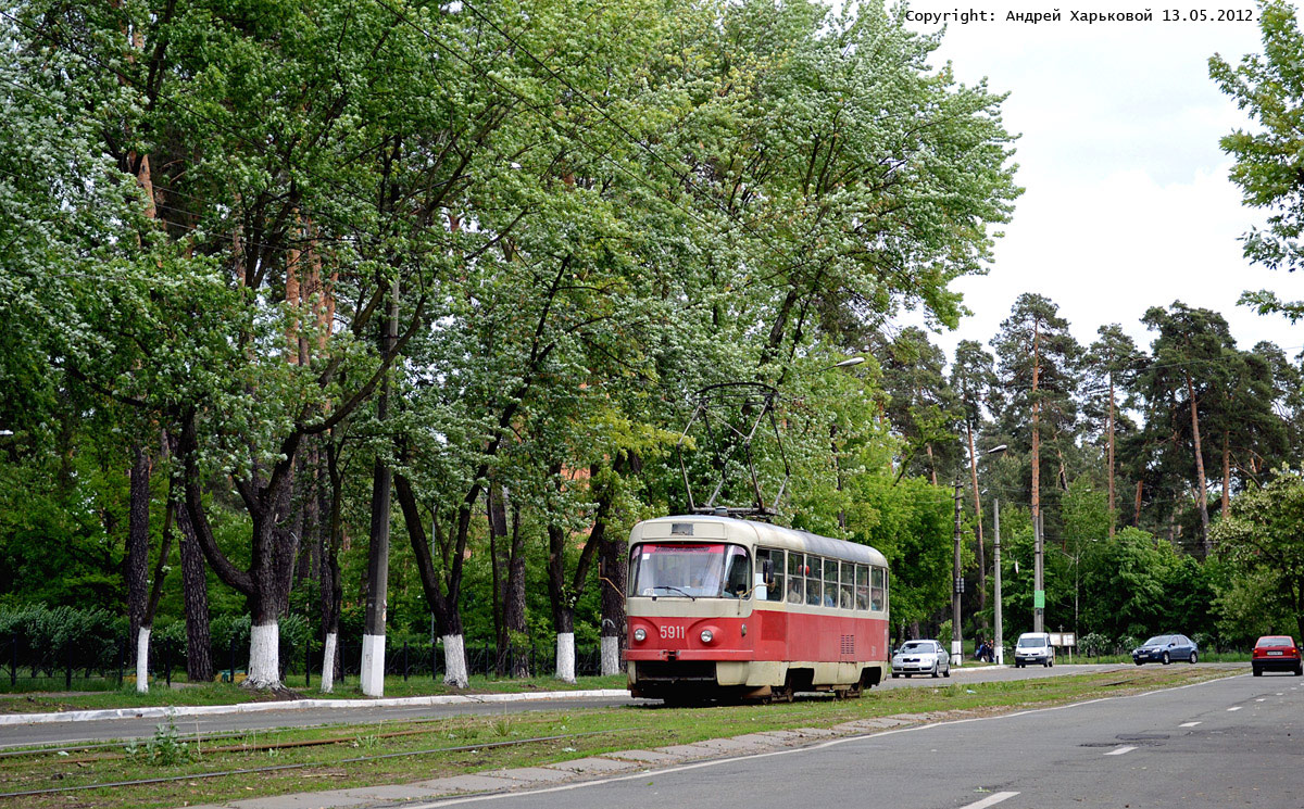 Киев, Tatra T3SU № 5911