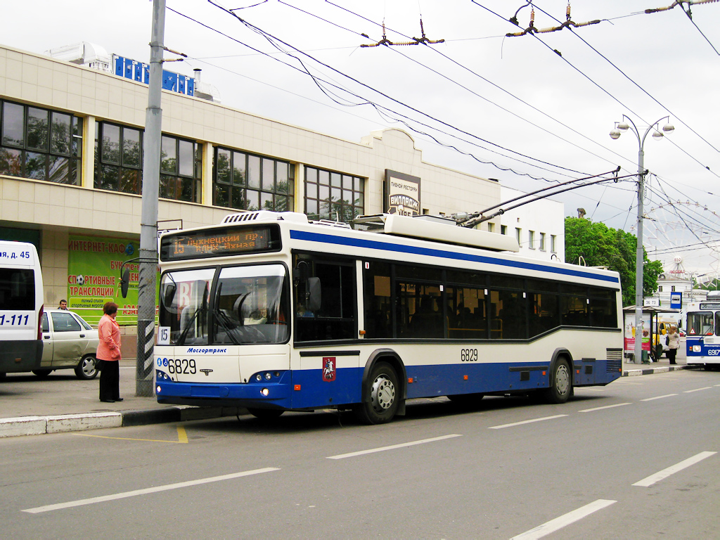 Москва, СВАРЗ-МАЗ-6235.00 № 6829