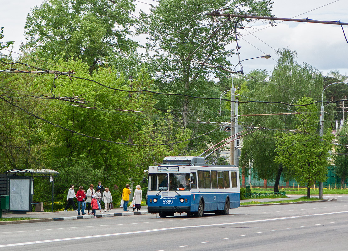 Москва, ЗиУ-682ГМ1 (с широкой передней дверью) № 5369