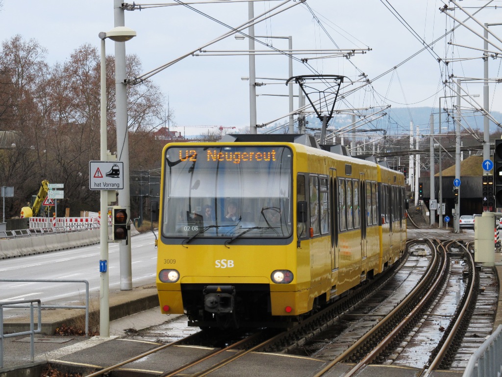 Штутгарт, Duewag DT8.4 № 3009