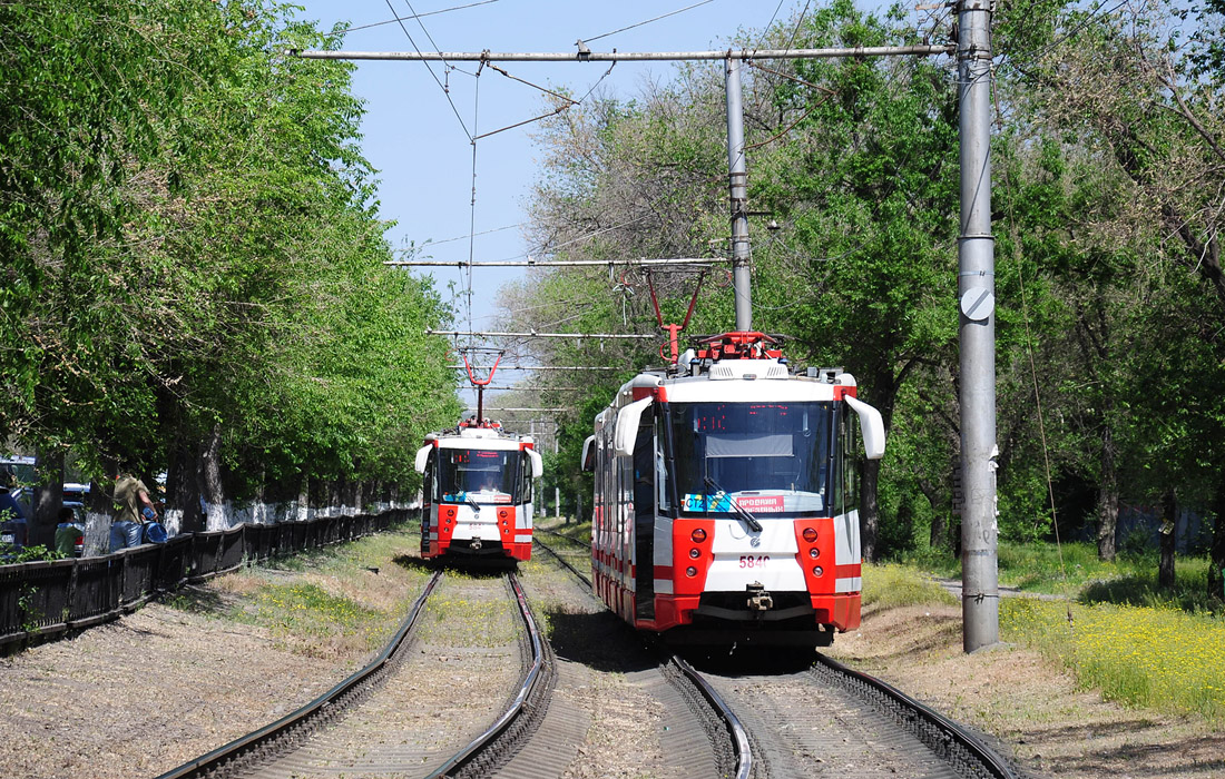 Волгоград, 71-154 (ЛВС-2009) № 5841; Волгоград, 71-154 (ЛВС-2009) № 5840