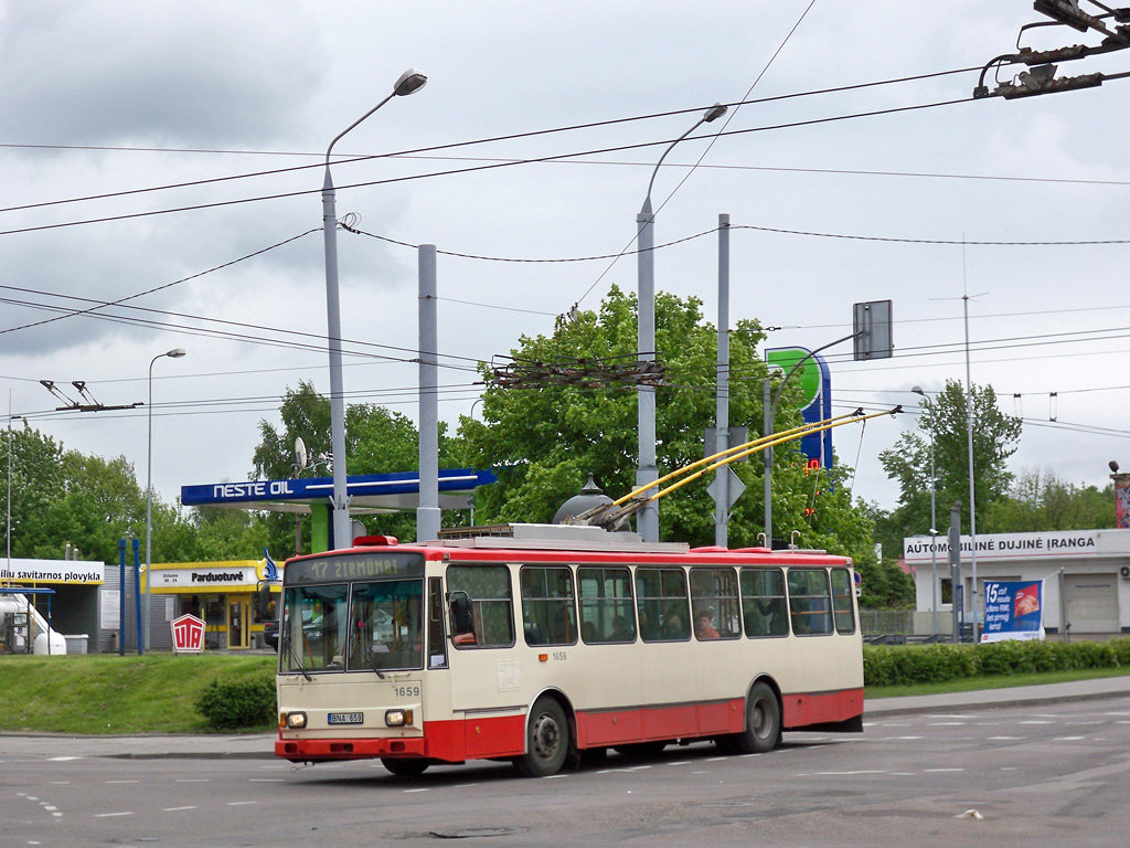 Вильнюс, Škoda 14Tr17/6M № 1659