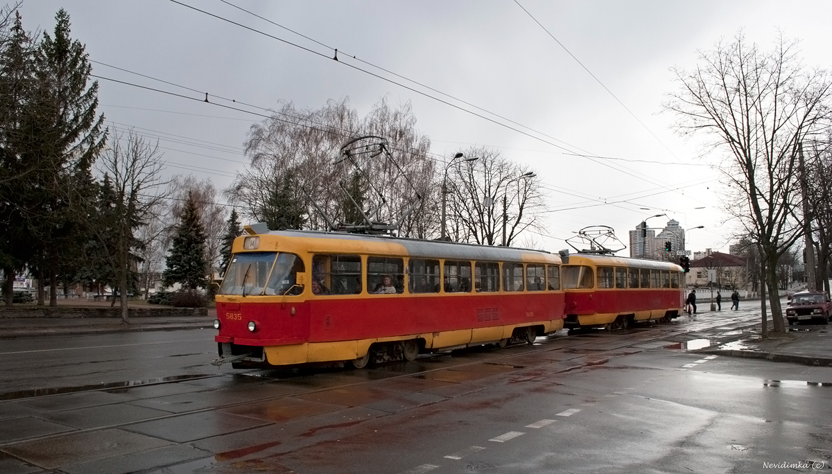 Киев, Tatra T3SU № 5835