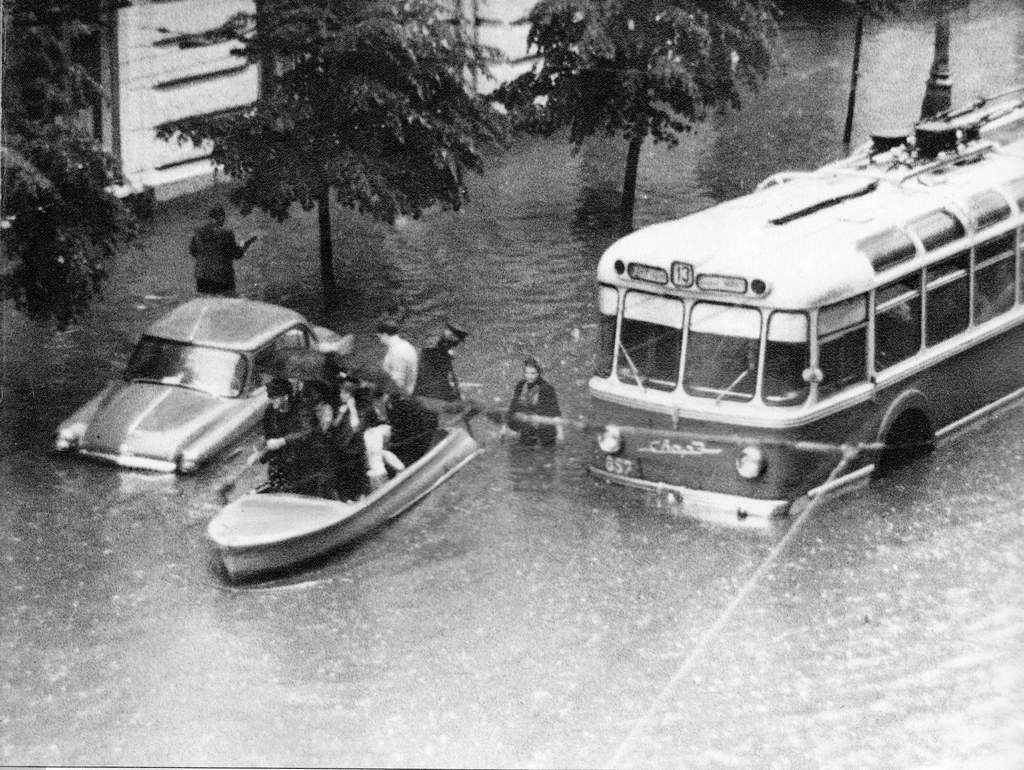Москва, СВАРЗ МТБЭС № 857; Москва — Исторические фотографии — Трамвай и Троллейбус (1946-1991)