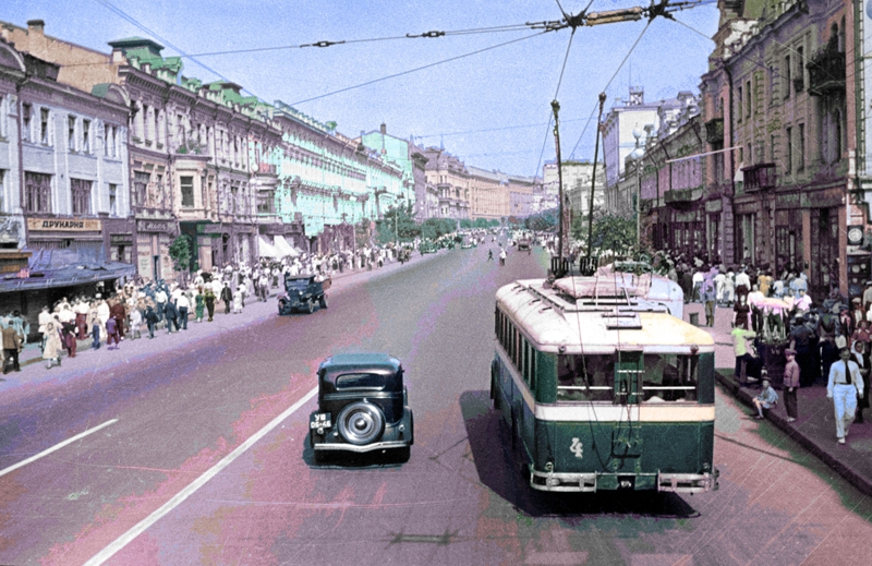 Киев, ЛК-5 № 4; Киев — Исторические фотографии