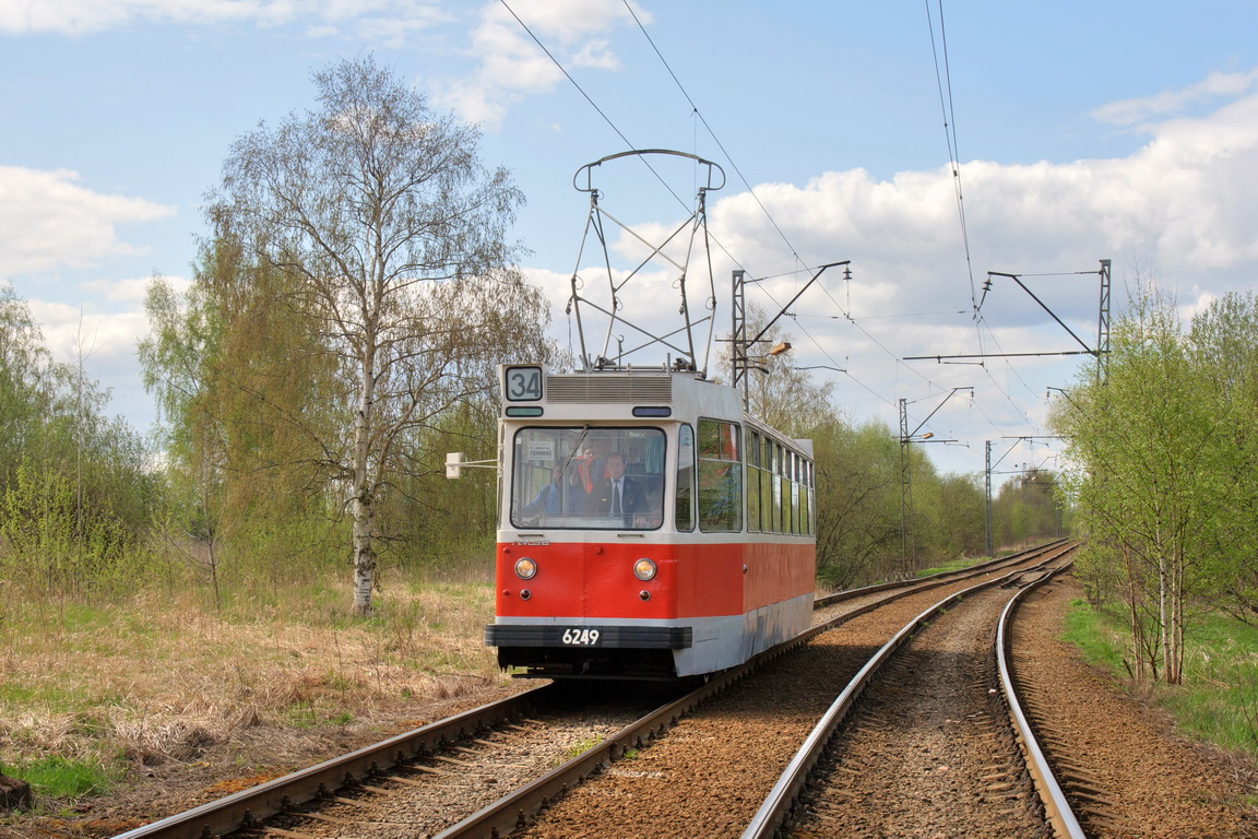 Санкт-Петербург, ЛМ-68 № 6249; Санкт-Петербург — Заказная поездка на ЛМ-68 в Стрельну и Сосновую поляну 13.05.2012