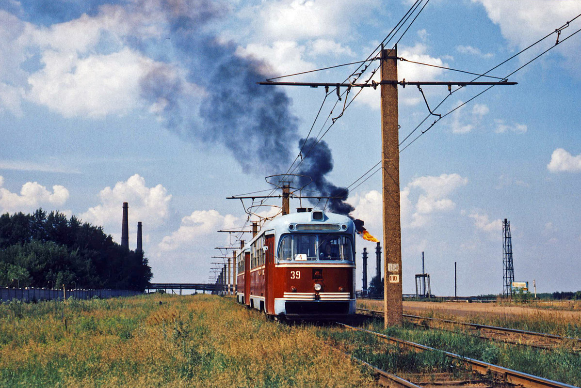 Салават, РВЗ-6М2 № 39; Салават — Закрытая трамвайная линия на Ново-Салаватскую ТЭЦ