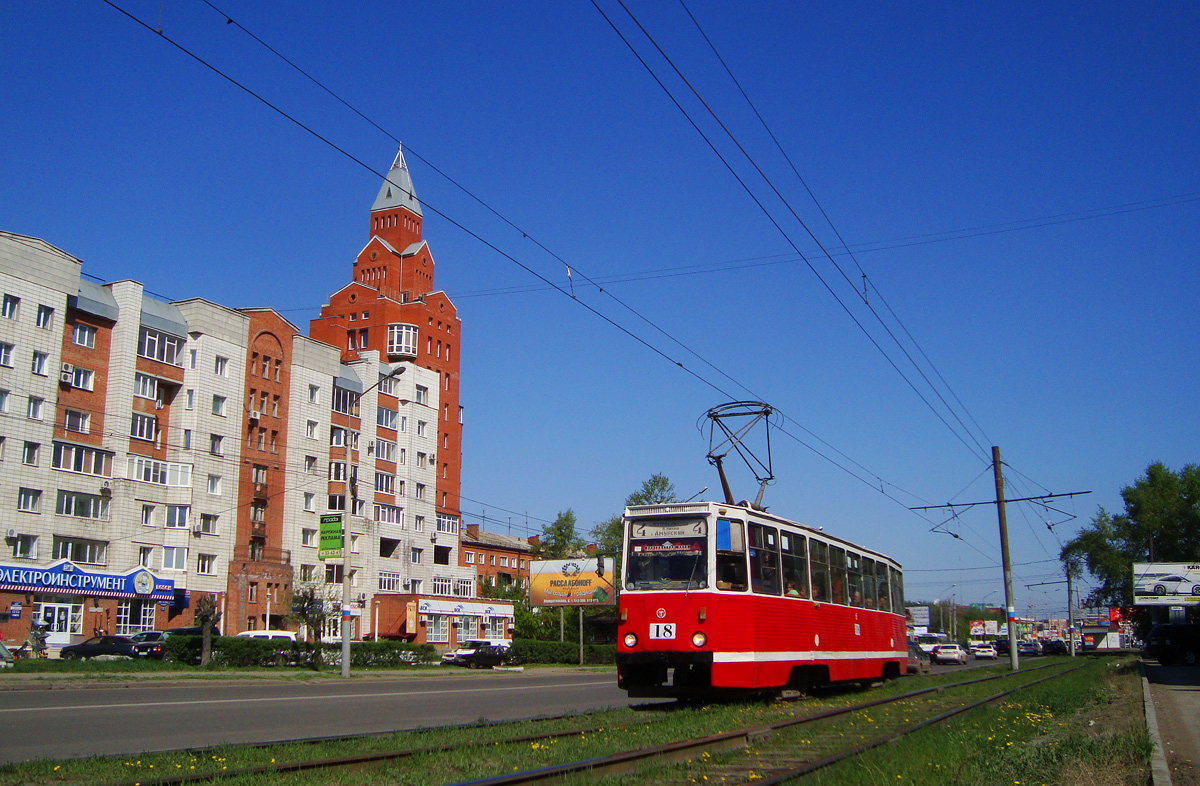 Омск, 71-605 (КТМ-5М3) № 18