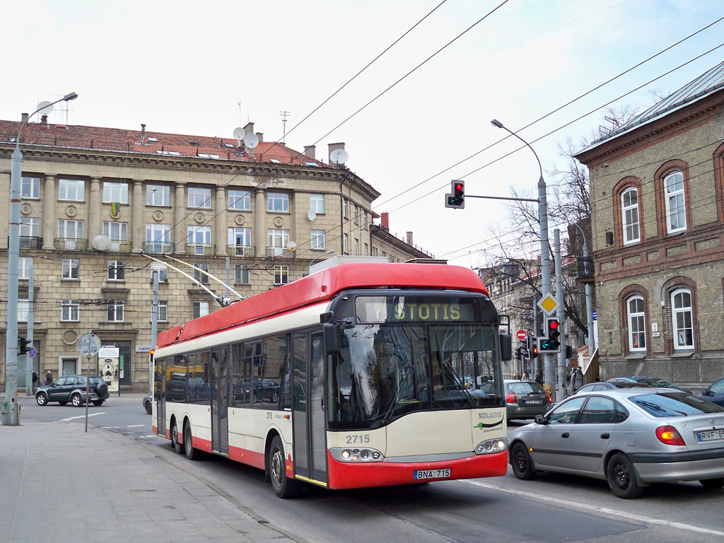 Вильнюс, Solaris Trollino II 15 AC № 2715