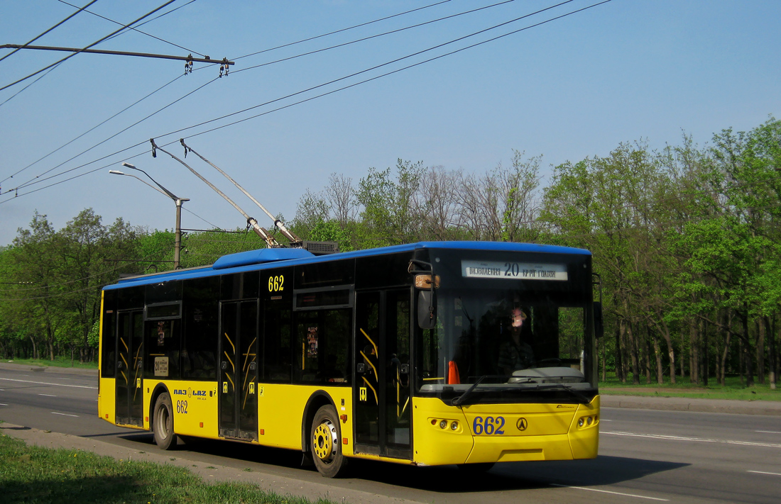 Кривий Ріг, ЛАЗ E183D1 № 662