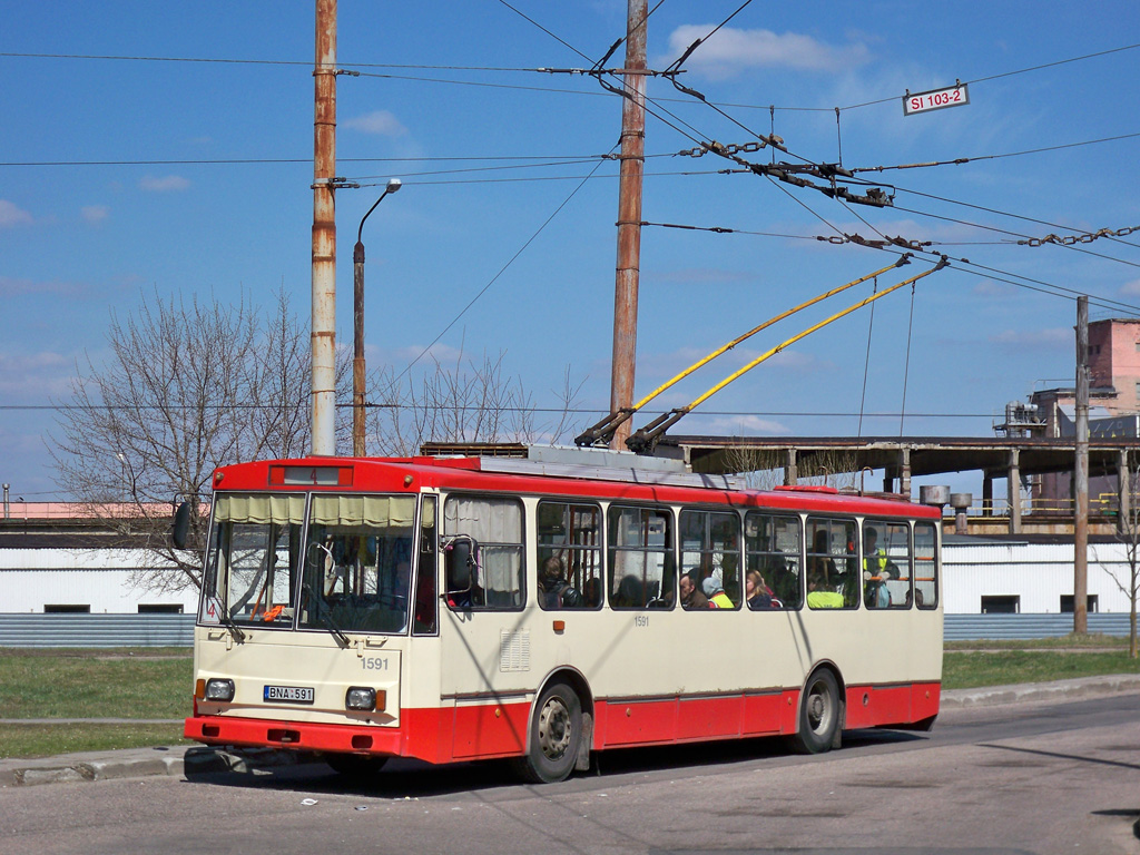 Vilnius, Škoda 14Tr13/6 nr. 1591