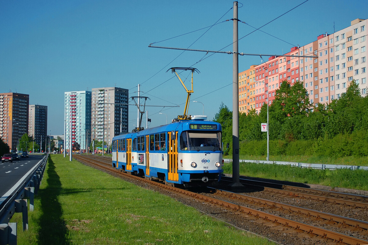 Острава, Tatra T3R.P № 983