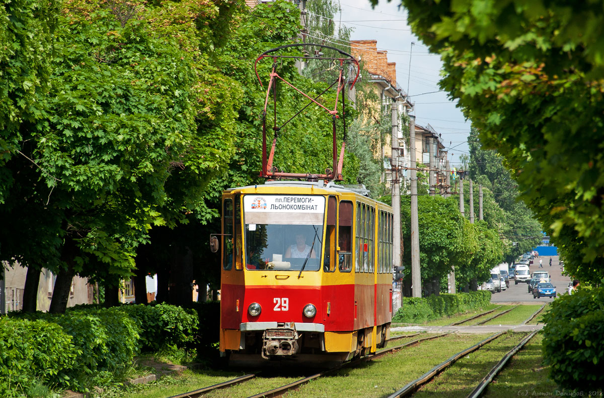 Житомир, Tatra KT4SU № 29