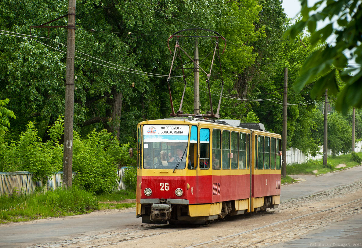 Житомир, Tatra KT4SU № 26