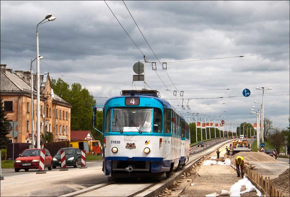 Рига, Tatra T3A № 51830