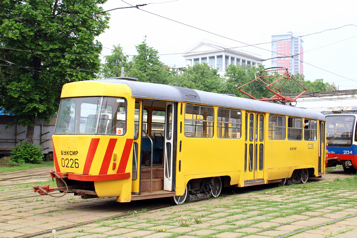 Москва, Tatra T3SU № 0226