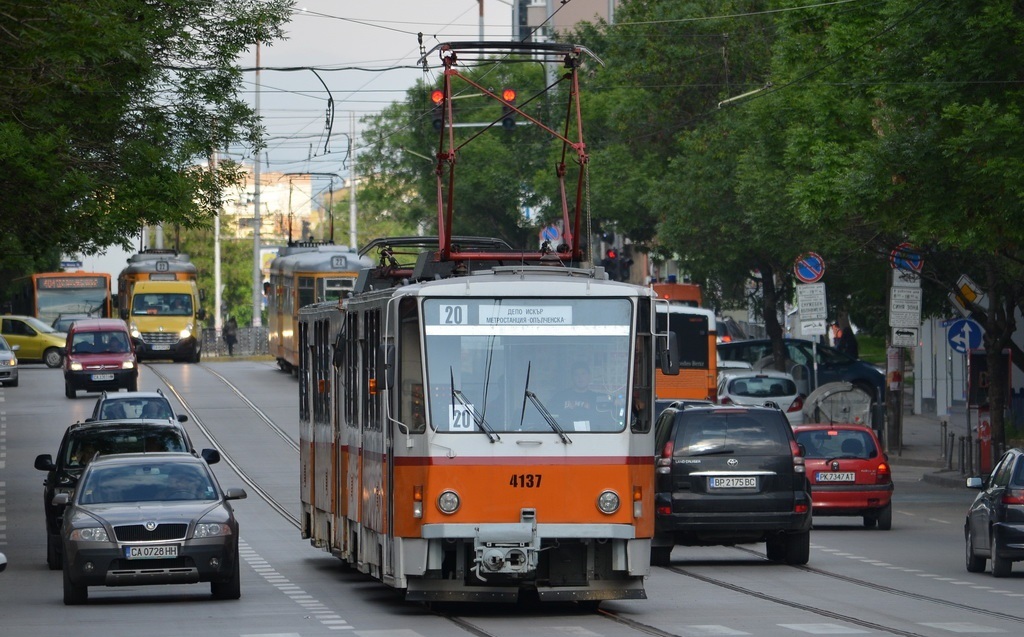 София, Tatra T6B5B № 4137