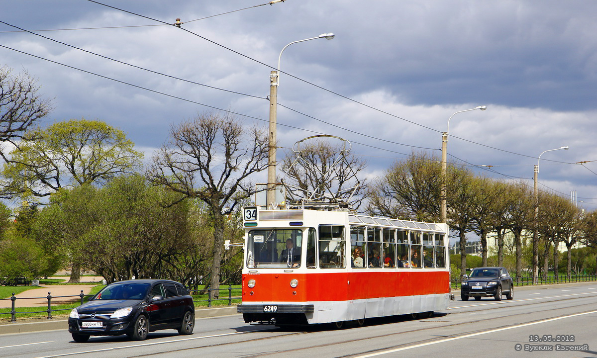 Санкт-Петербург, ЛМ-68 № 6249; Санкт-Петербург — Заказная поездка на ЛМ-68 в Стрельну и Сосновую поляну 13.05.2012