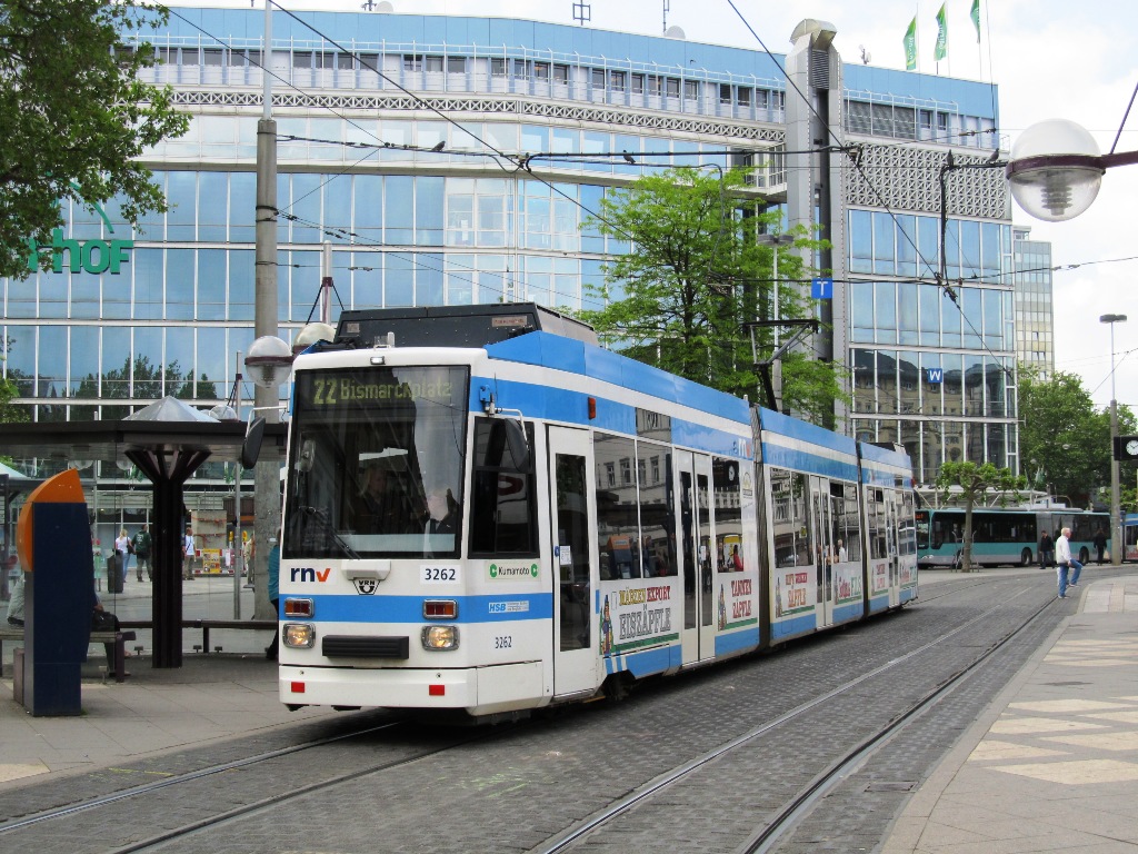 Рейн-Неккар, Duewag MGT6D № 3262